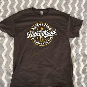 Father T-Shirt Funny Lg.